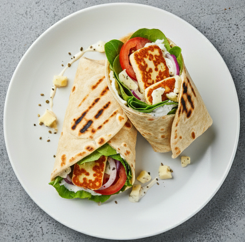 Halloumi Wrap 